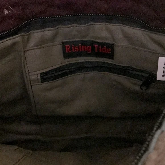 NEW Anthropologie Rising Tide handmade wool purse - Picture 12 of 16